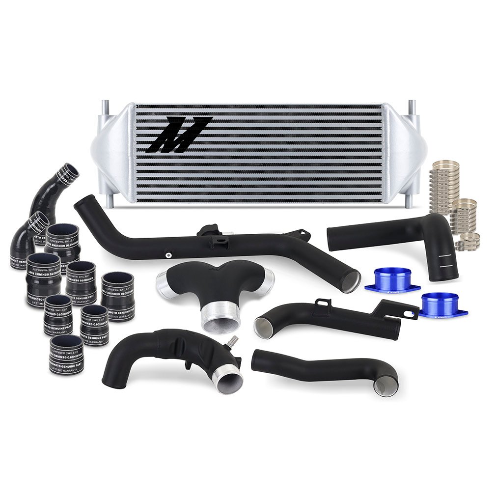 MMINT-BR27-21KBSL Direct-Fit Intercooler Kit Fits Select Ford Bronco 2.7L [Silver]