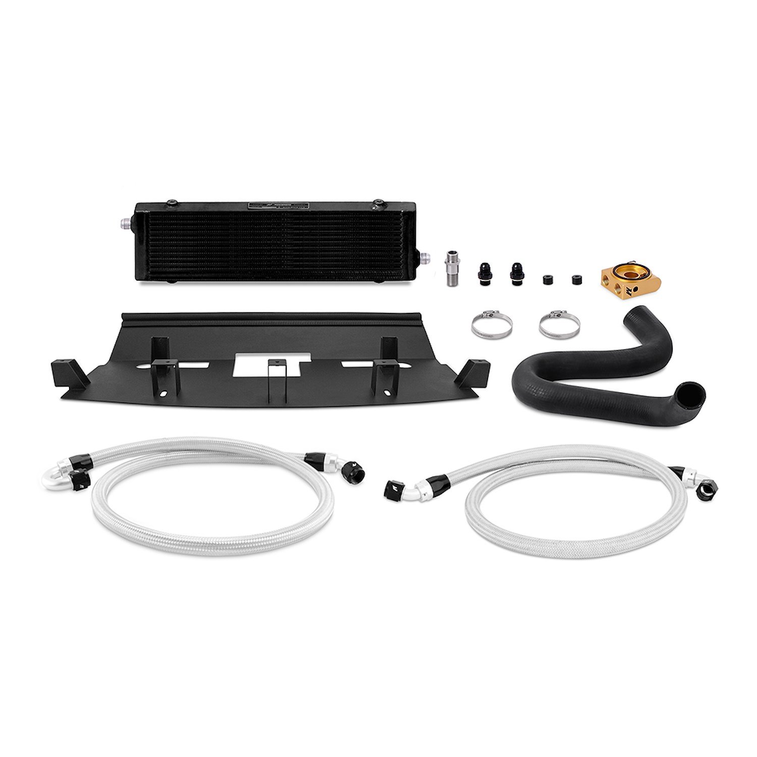 MMOC-MUS8-18TBK Oil Cooler Kit, fits Ford Mustang GT 2018-2023