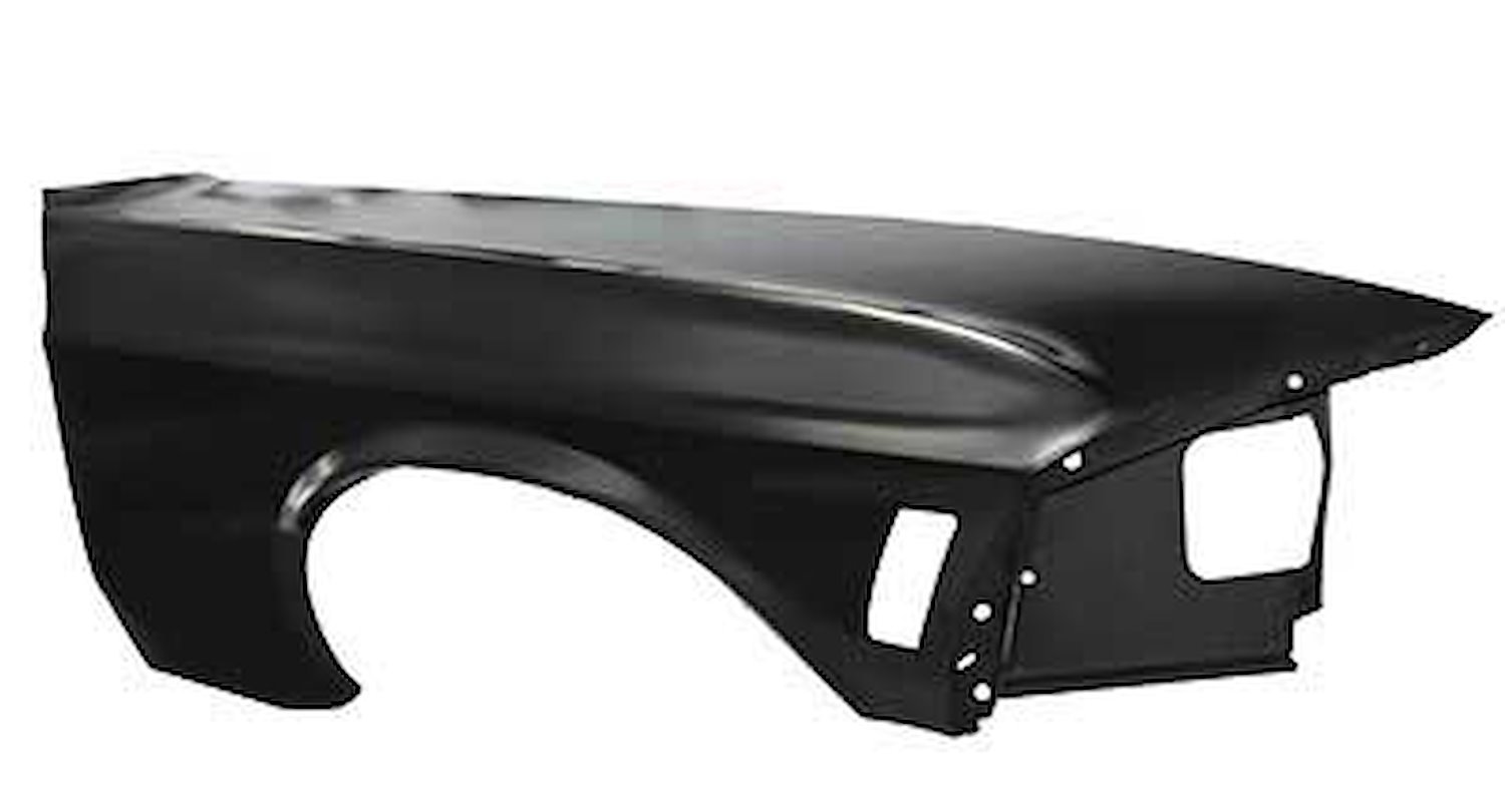 16005JR Front Fender 1970 Ford Mustang; EDP Coated; RH Passenger Side