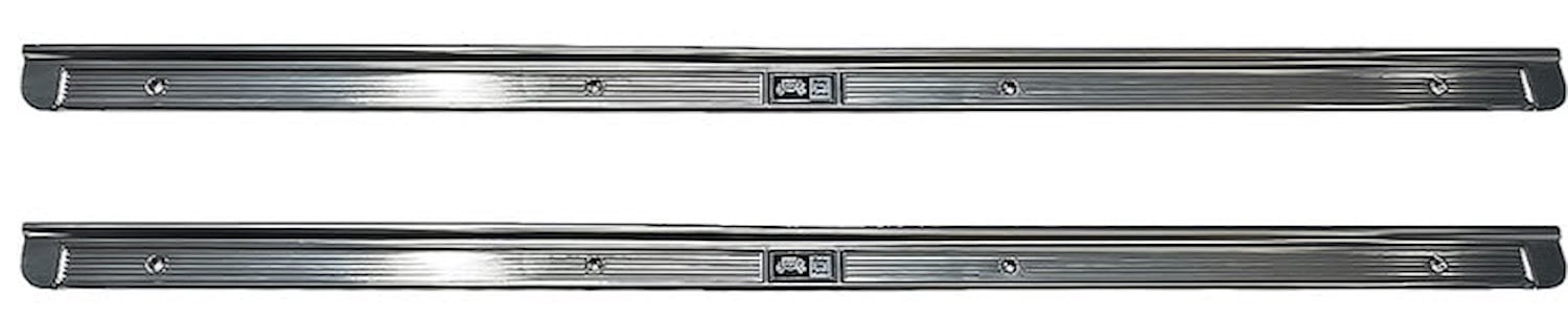 1708510 Door Sill Plates for Select 1977-1987 GM Full-Size 2-Door Cars [Pair]