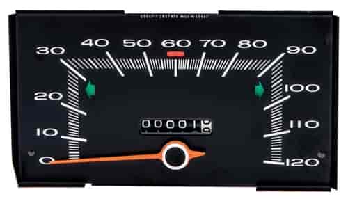 1968-72 Plymouth A-Body 120 Mph Speedometer