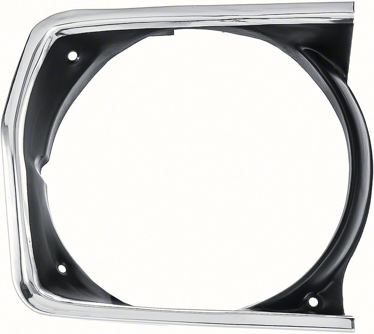 1970-72 Plymouth A-Body Headlamp Bezel - RH