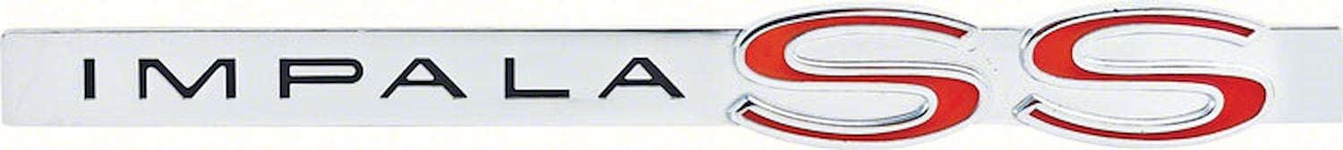 3813890 Trunk Lid Emblem 1962 Impala SS