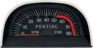 Tachometer 1966-1967 Firebird V8