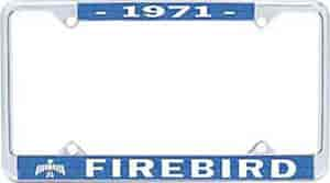 1971 Firebird License Plate Frame