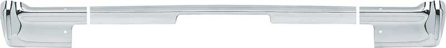 B17051 Rear Bumper 1964 Impala, Bel Air, Biscayne; Chrome; 3-Piece Set; RH, LH, Center