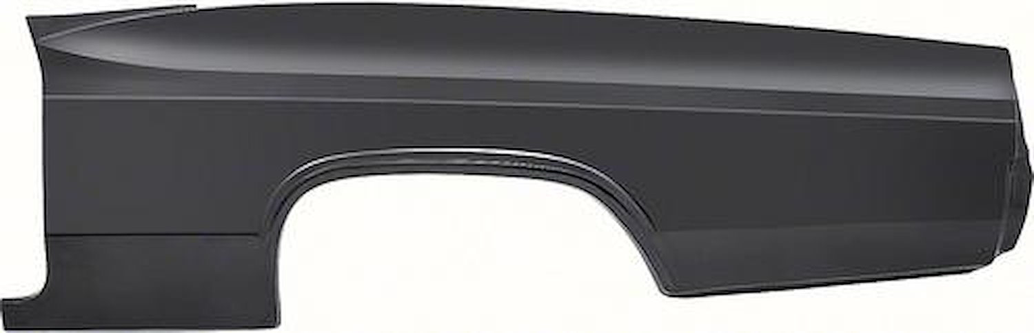 B8967 Quarter Panel Skin-1965 Impala, Biscayne, Bel Air; 2 Door; Drivers Side; EDP Coated