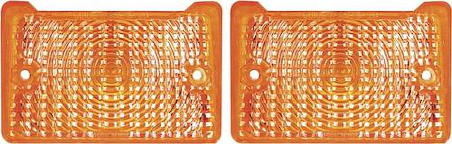 CM3061A Park Lamp Lens Set-1971-72 Nova; Amber