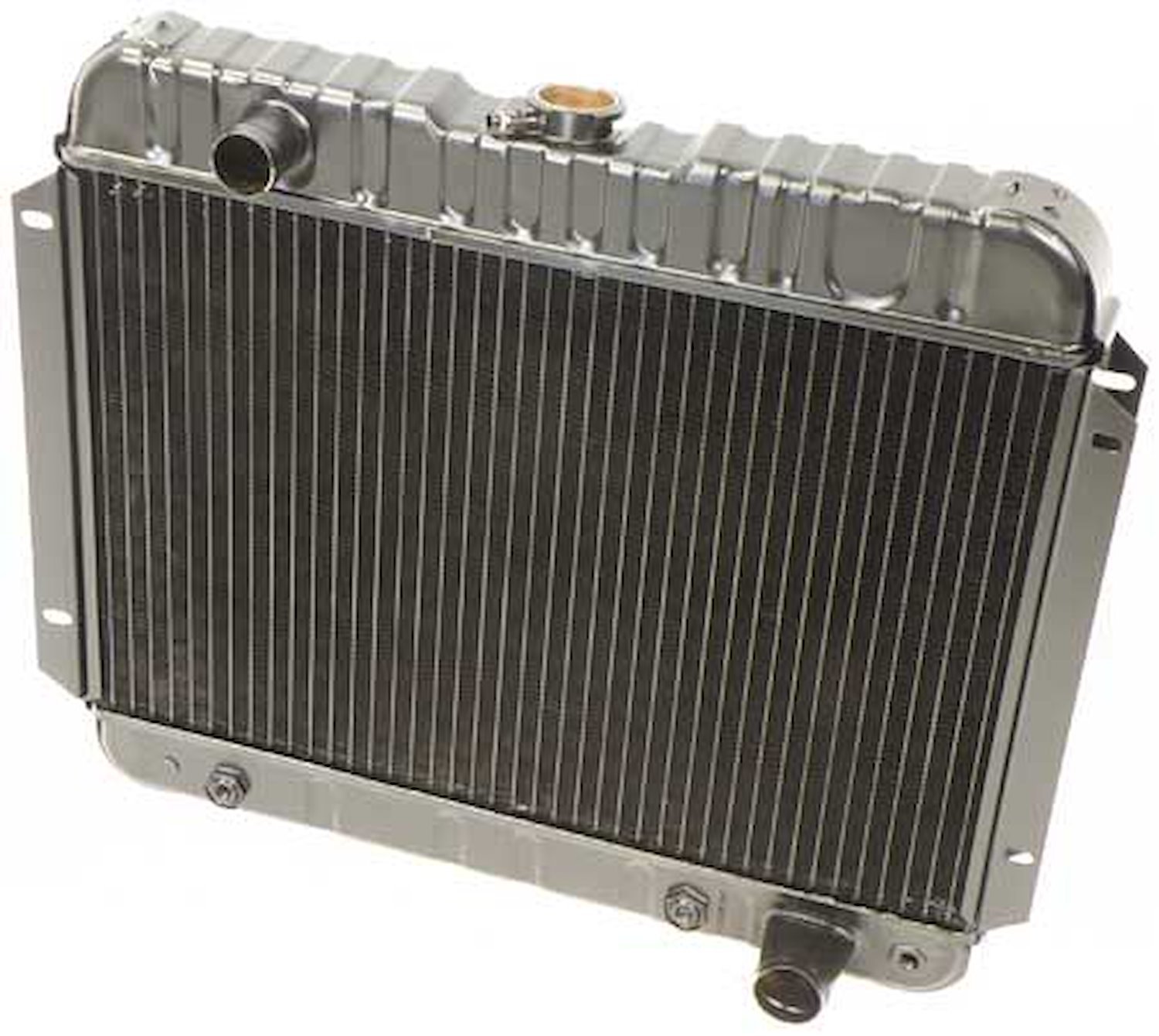 CRD1313A Radiator-1963-67 Inova V8 283/327 W/ AT-3 Row Inlet On Driver Side (15-1/2" X 23-1/2" X 2" Core)