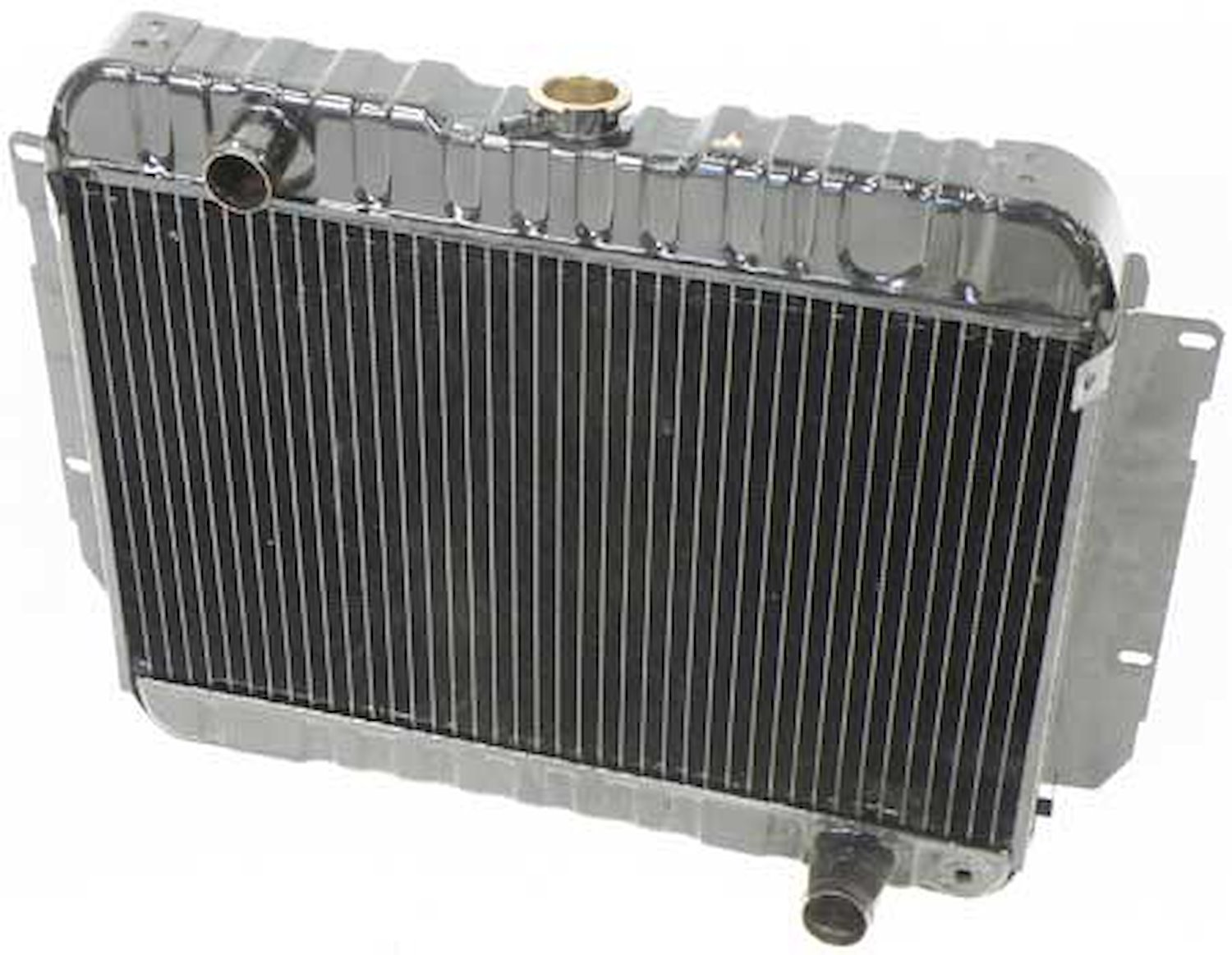 CRD1454S Radiator-1969-70 Full-Size V8 Small Block W/ MT & W/O AC-4 Row (15" X 23-1/2" X 2-5/8" Core)