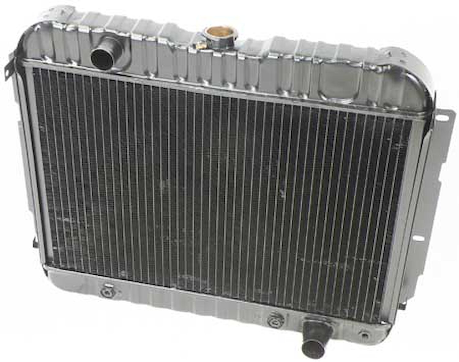 CRD1464A Radiator-1969-70 Chevrolet Full-Size V8 SB W/ AT & AC-4 Row (17-1/2" X 25-1/2" X 2-5/8" Core)