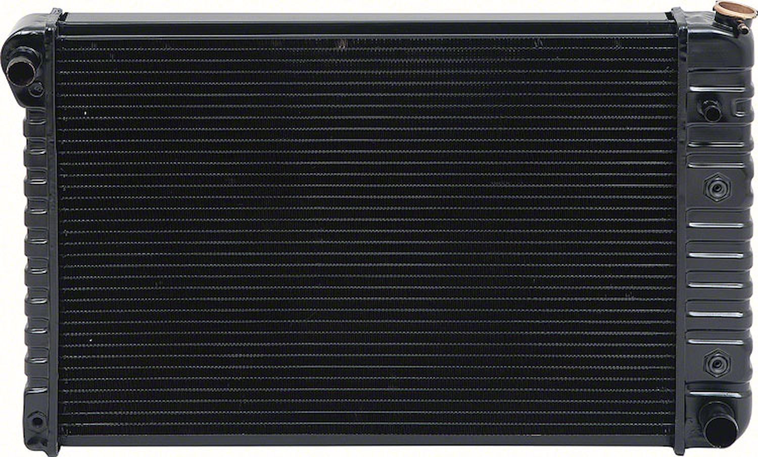 CRD1780A Radiator 1978-80 Chevrolet Truck L6 With AT 3 Row Copper/Brass (17" x 26-1/4" x 2" Core)