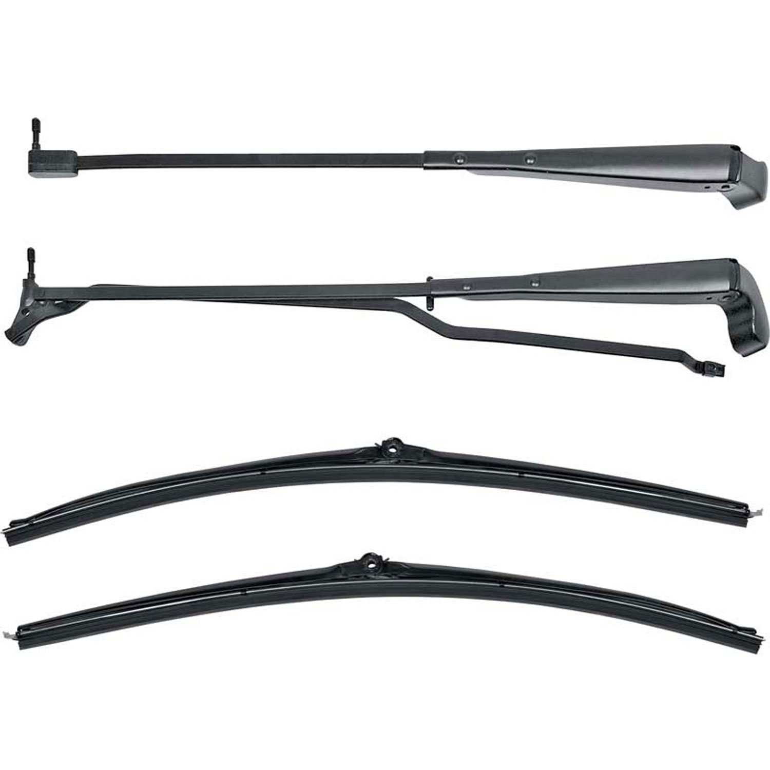 Recessed Windshield Wiper Arm and Blade Set 1970-1981