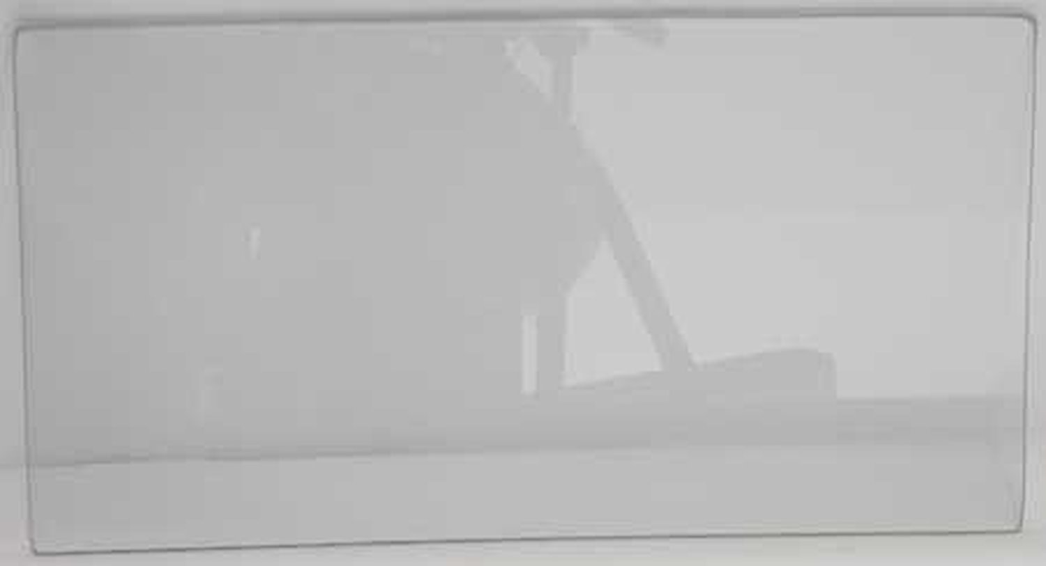 FD2199C Door Glass; 1958 Impala / Full-Size 2 Door Sport Coupe / Convertible LH/RH Clear Front