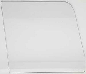 FT5559C Front Door Window Glass; 1955-59 Chevy, GMC Truck; Clear; RH or LH; Each