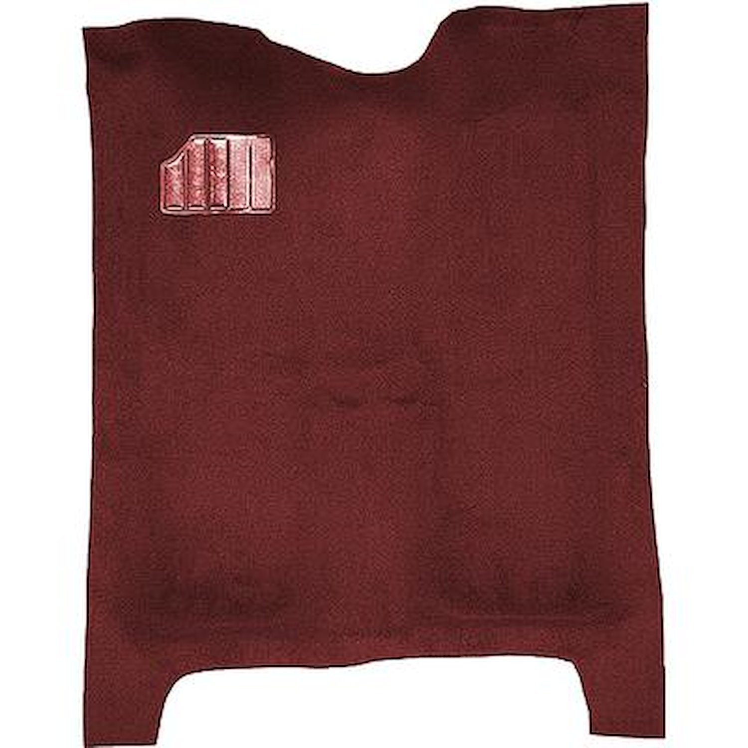 GN11016215 Molded Carpet 1982-87 Buick Regal; Cut Pile; Maroon