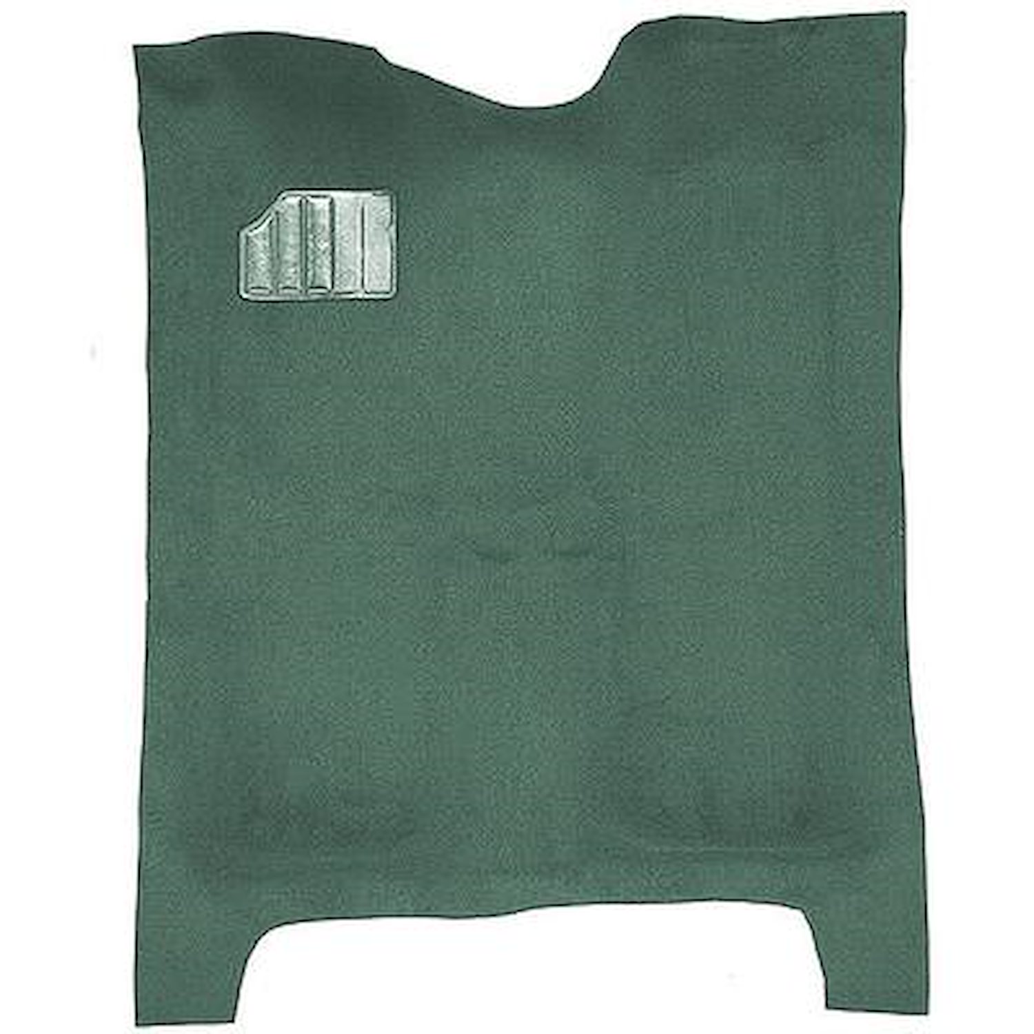 GN11016280 Molded Carpet 1978-81 Buick Regal; Cut Pile; Sage Green