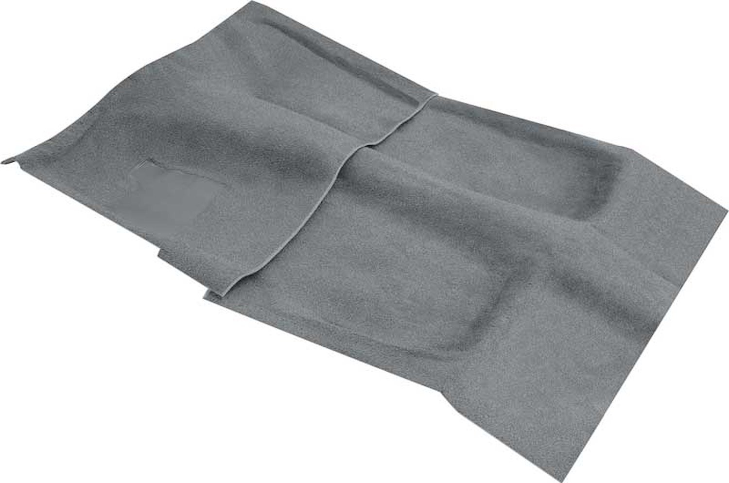 K22025N Molded Carpet Set 1976-81 Camaro, Firebird; Medium Gray; Cut Pile; Without Console