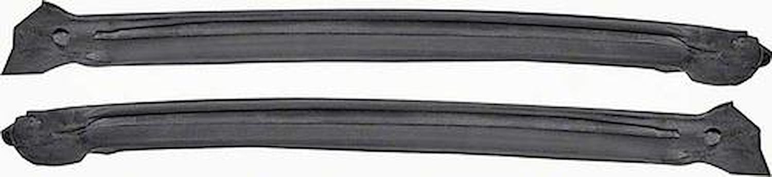 K496 Pillar Post Weatherstrip 1968-69 Camaro/Firebird Convertible, Pair