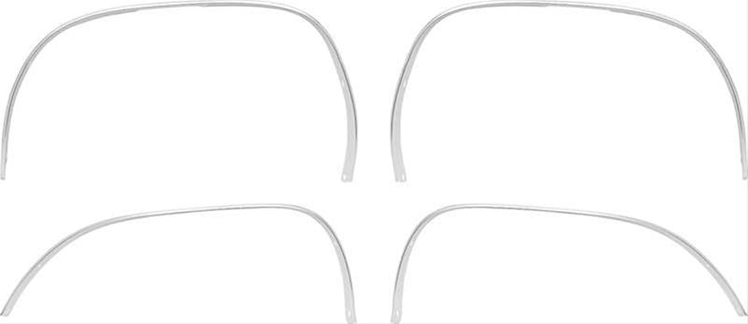 1971-76 MOPAR VALIANT/SCAMP WHEEL OPENING MOLDING SET