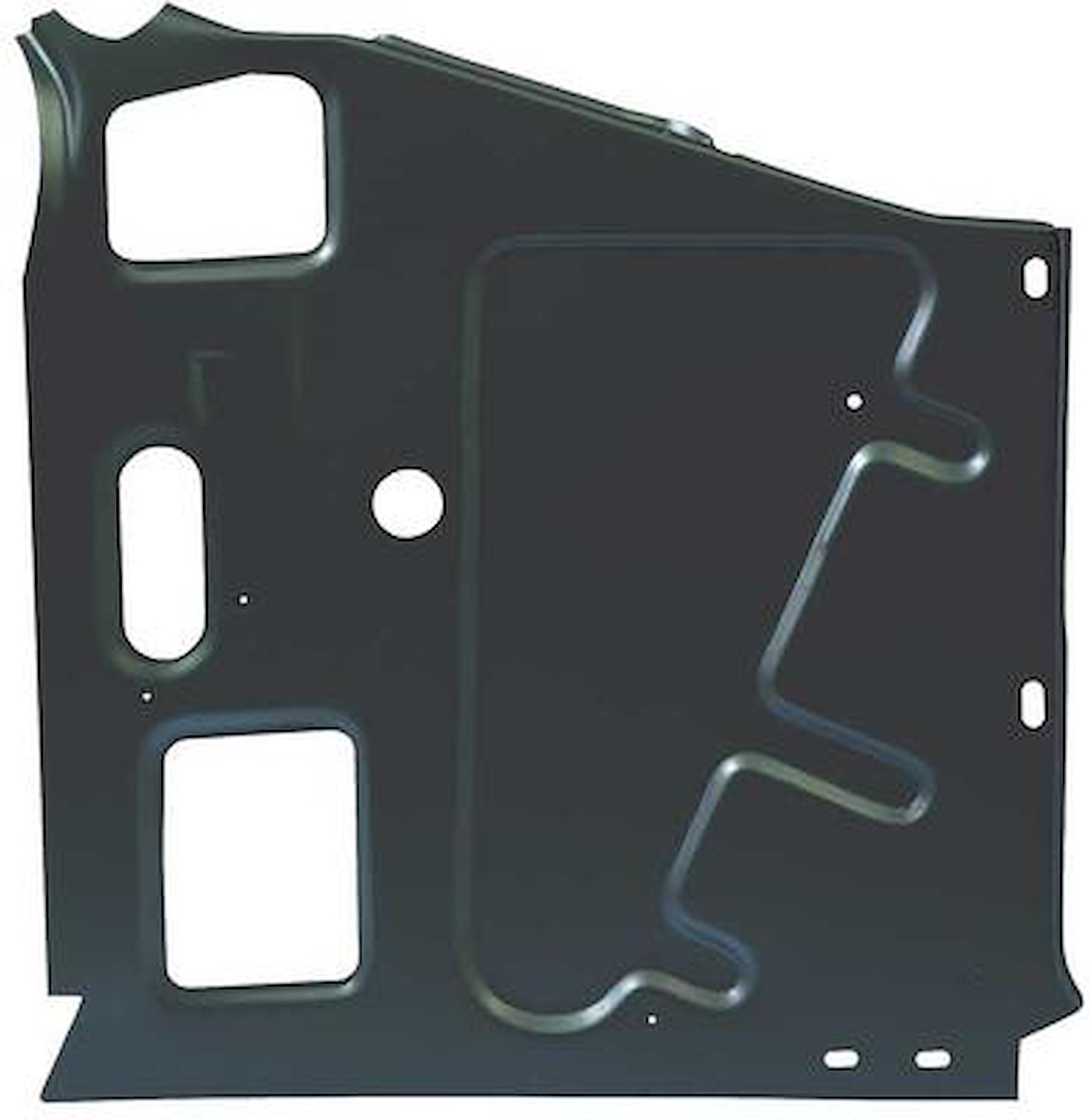 M133L Outer Cowl Side Kick Panel-1964-66 Mustang; Drivers Side
