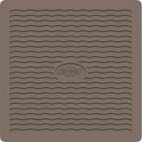 1955-56 CHEVY FACTORY ACCESSORY FLOOR MATS - BROWN