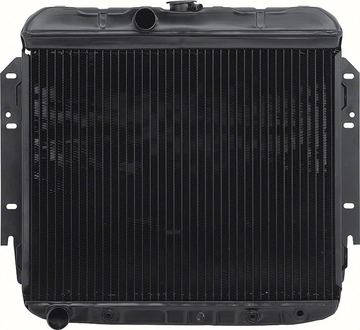 MA2253A Replacement Radiator 1963-66 Mopar A-Body Small Block V8 With Automatic Trans 4 Row
