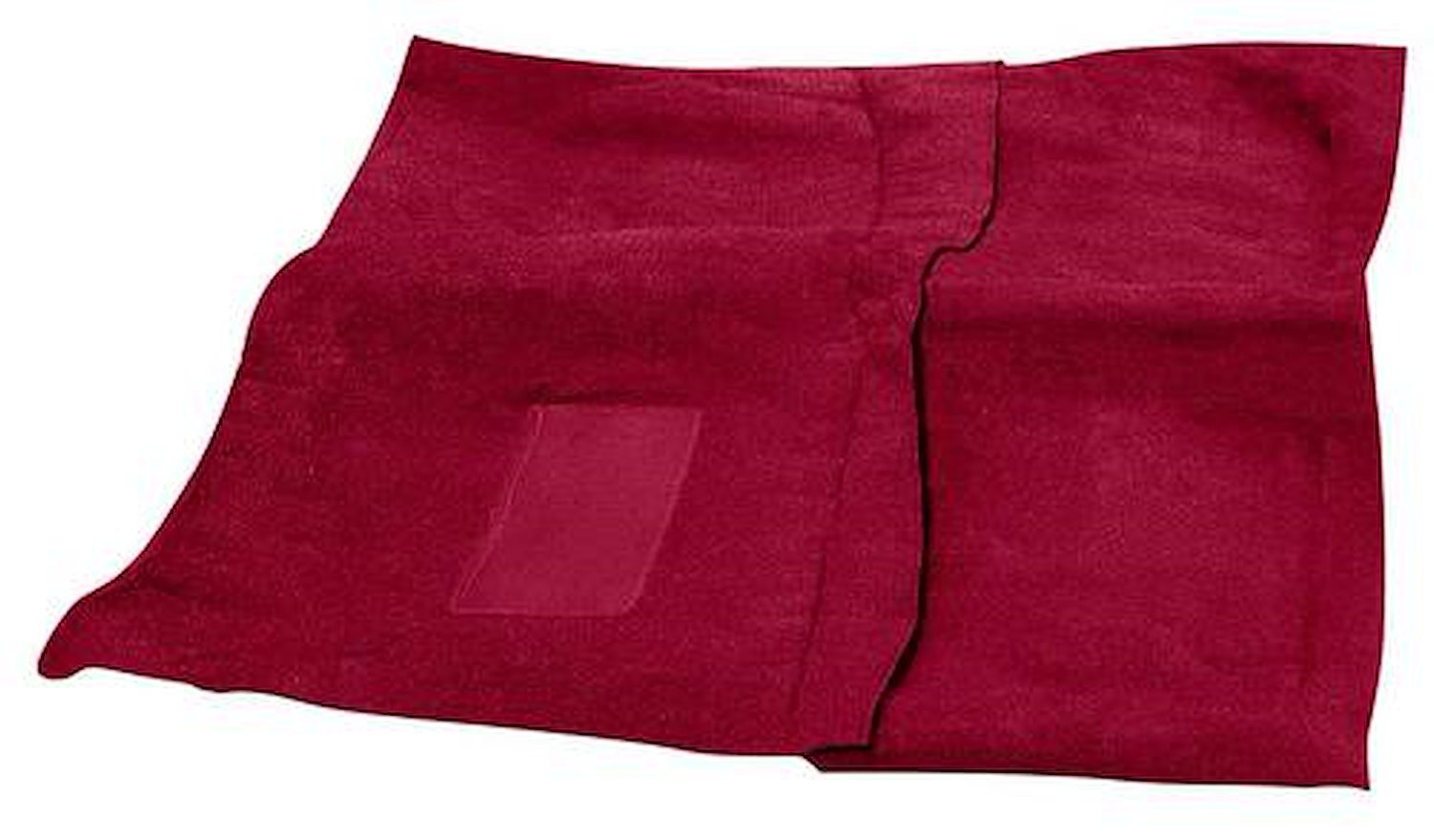 MA508502 Passenger Area Red Loop Carpet Set With Console Strips 1964-66 Barracuda 4 Speed