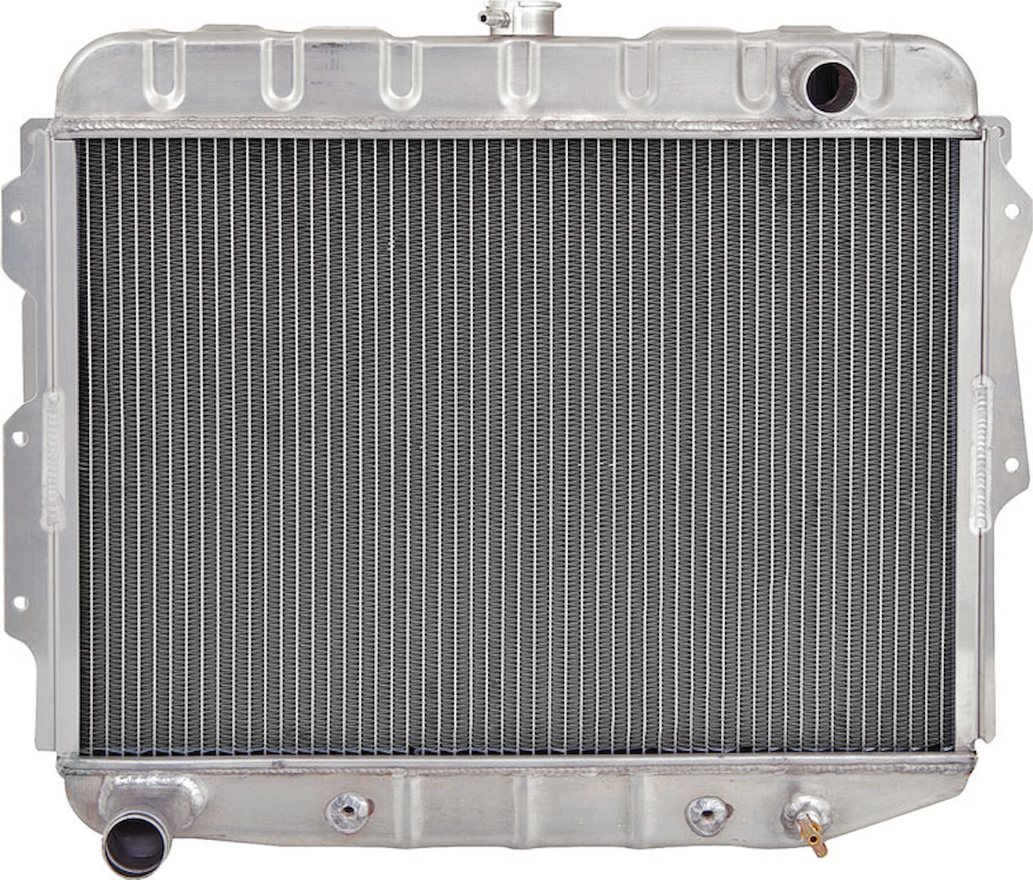 MB2358A Radiator 1966-69 Mopar B-Body Big Block V8 With Auto Trans 26" Wide 2 Row Aluminum Desert Cooler