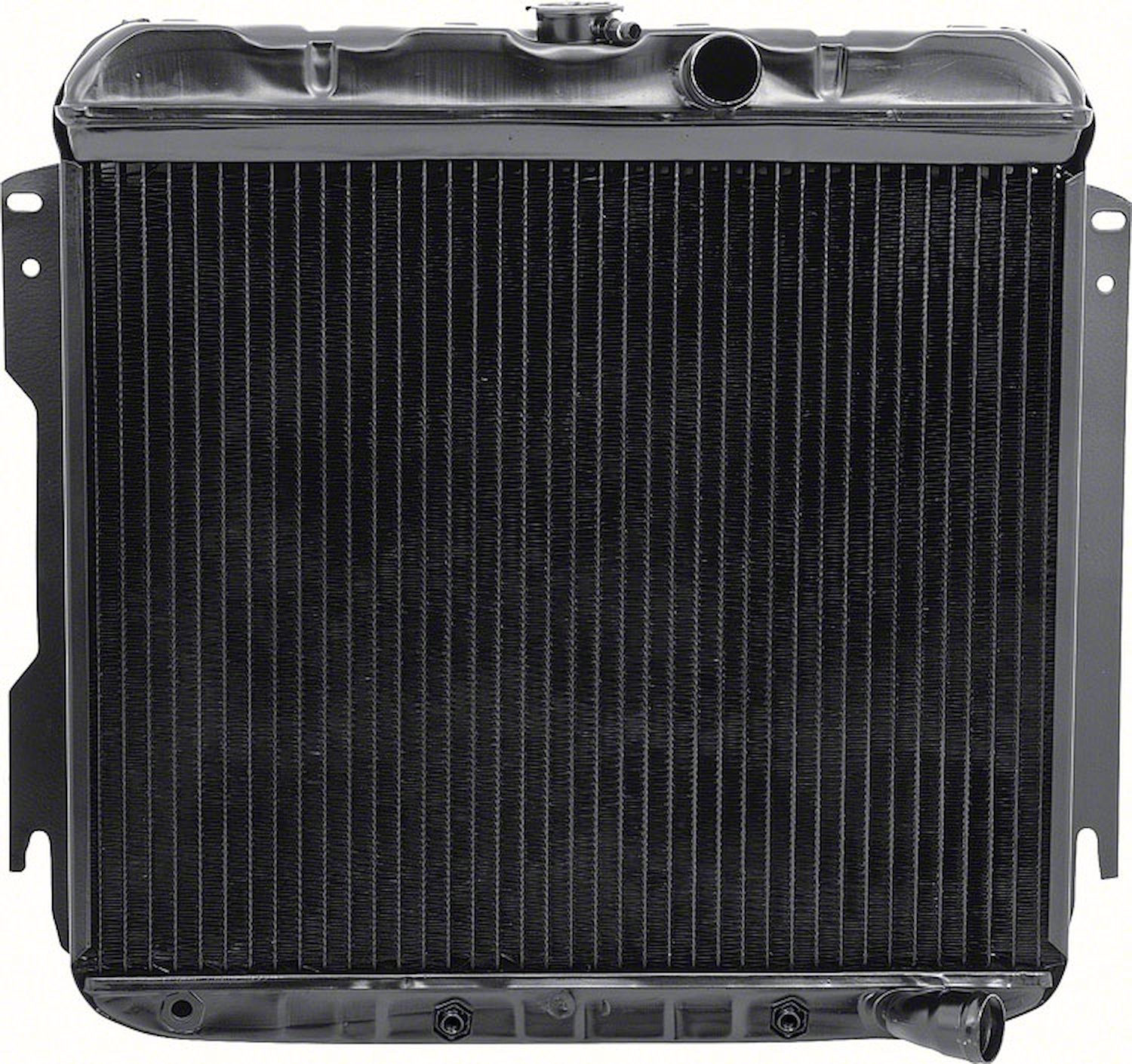 MB2359A Replacement Radiator 1962-64 Plymouth Fury With 6 Cylinder And Automatic Trans 3 Row