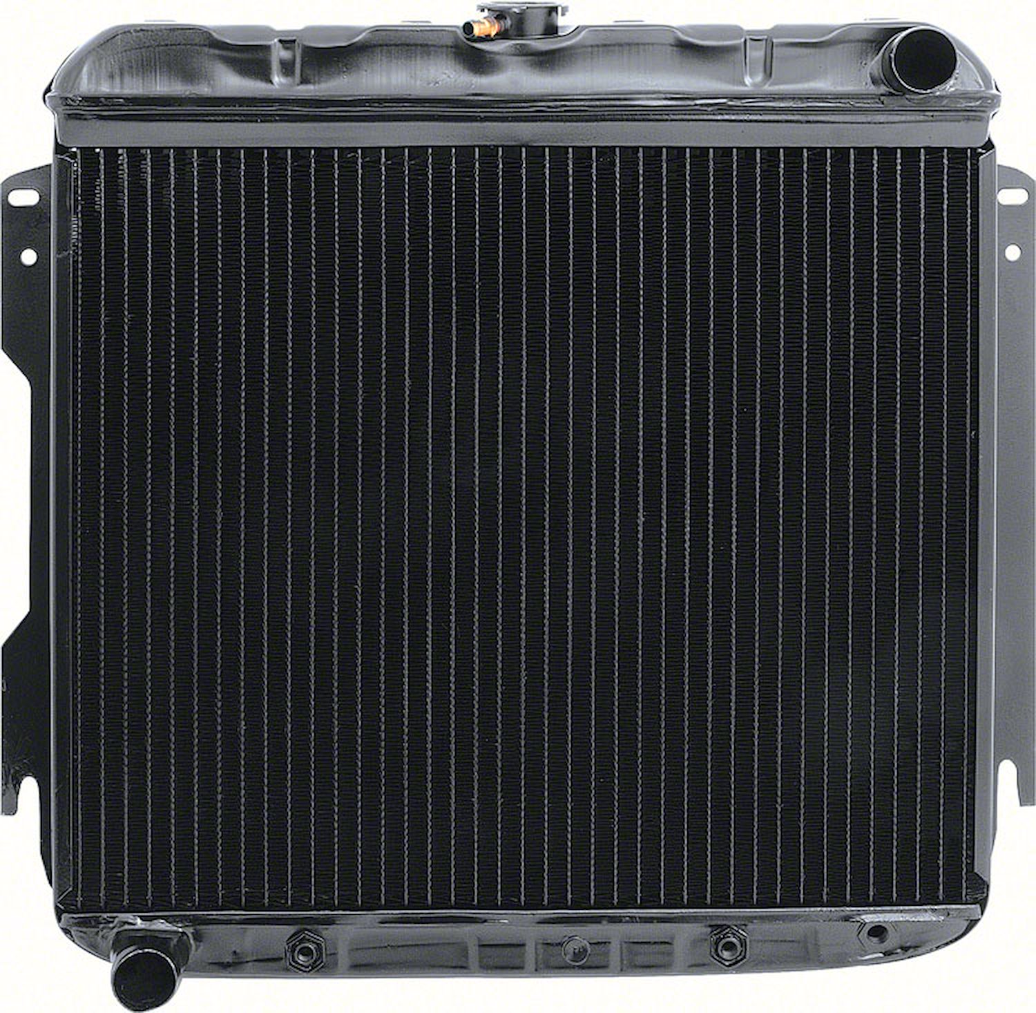 MB2372A Replacement Radiator 1962-64 Plymouth Fury With 6 Cylinder And Automatic Trans 4 Row