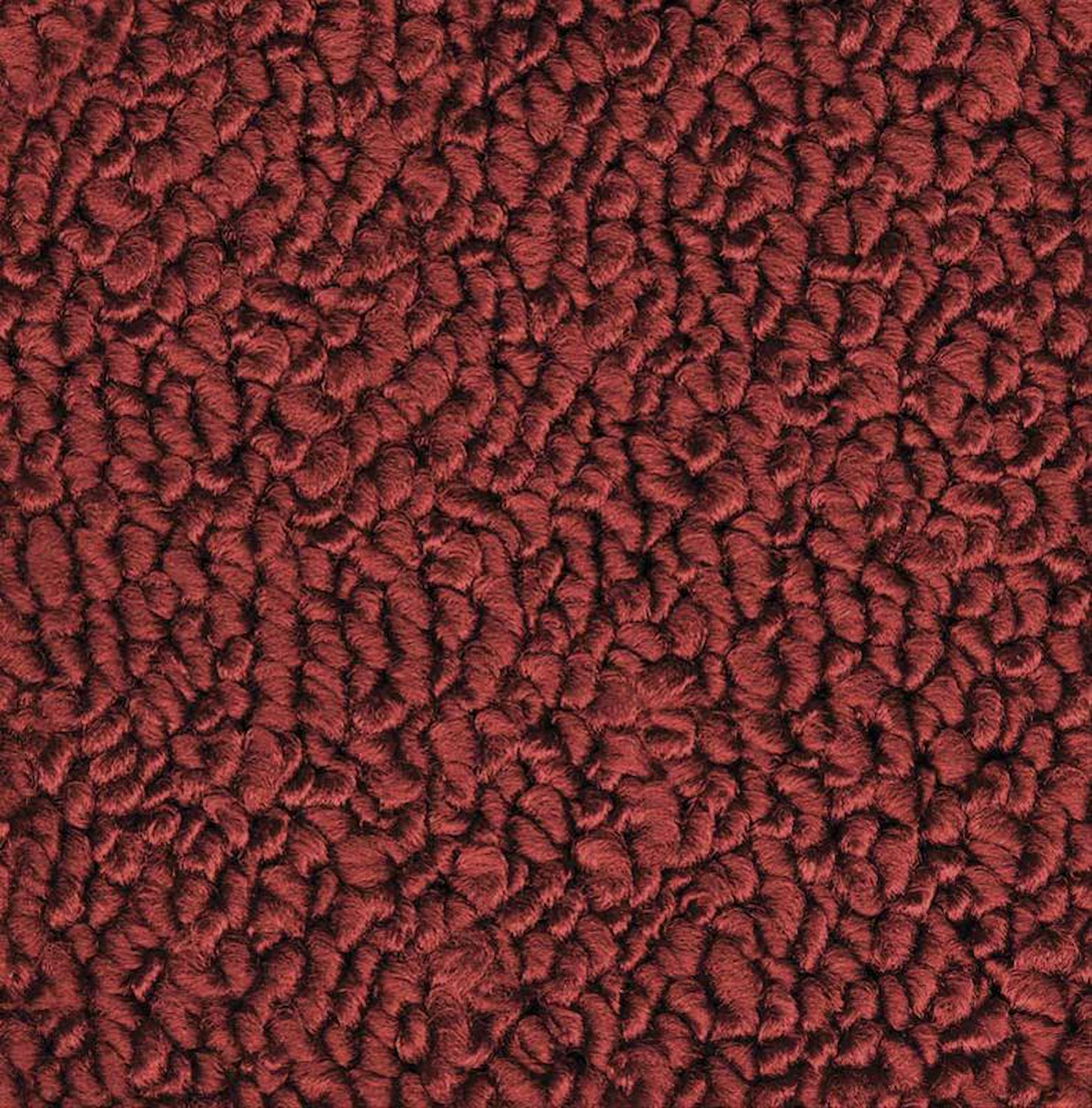 MB937513 Passenger Area Maroon Loop Carpet Set 1966 Dodge Charger With 4-Speed