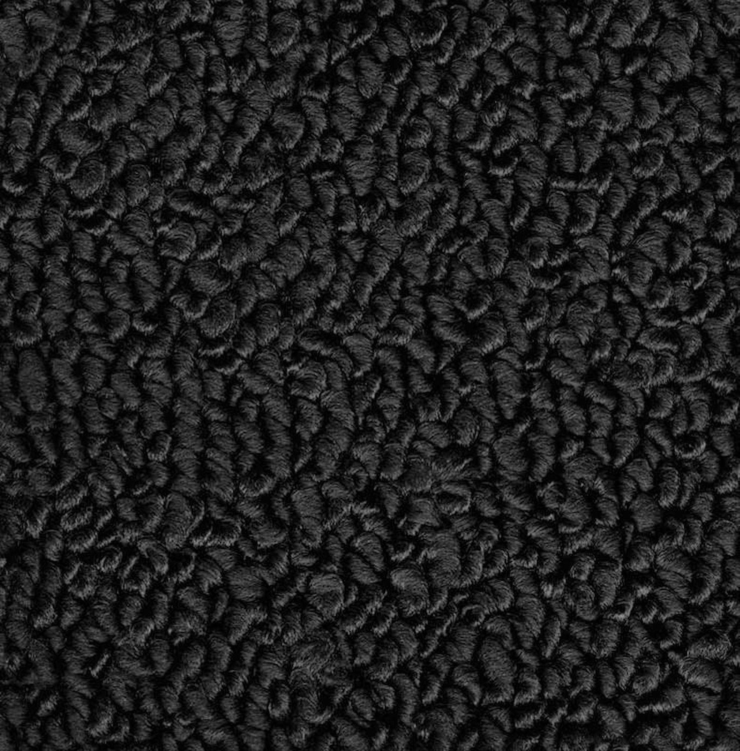 MB941501 Complete 20-Piece Black Loop Carpet Set 1967 Dodge Charger With 4-Speed