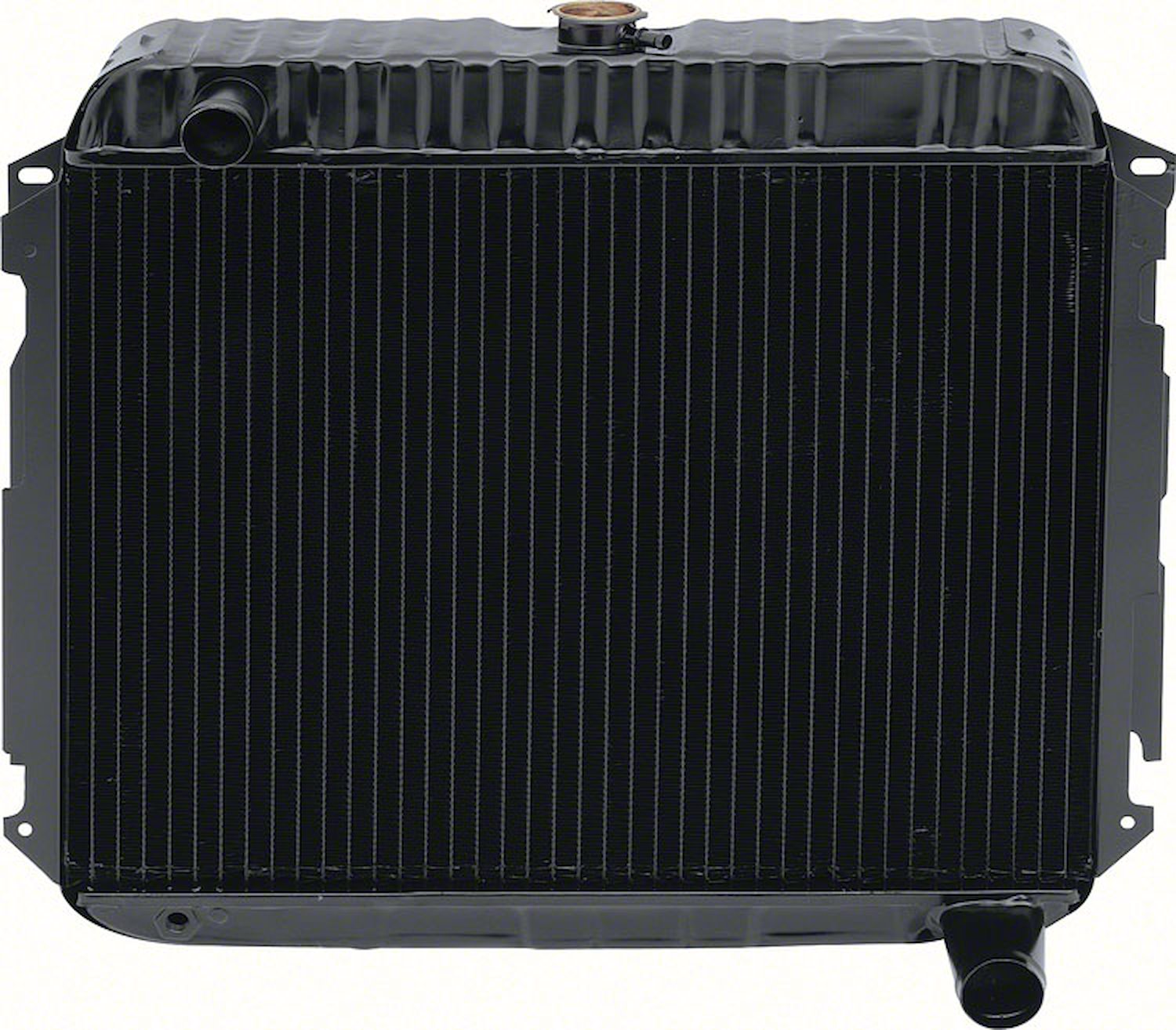 MD2286S Replacement Radiator 1971-73 Plymouth B-Body, 71-72 E-Body 6 Cyl 196/225 With Standard Trans 3 Row