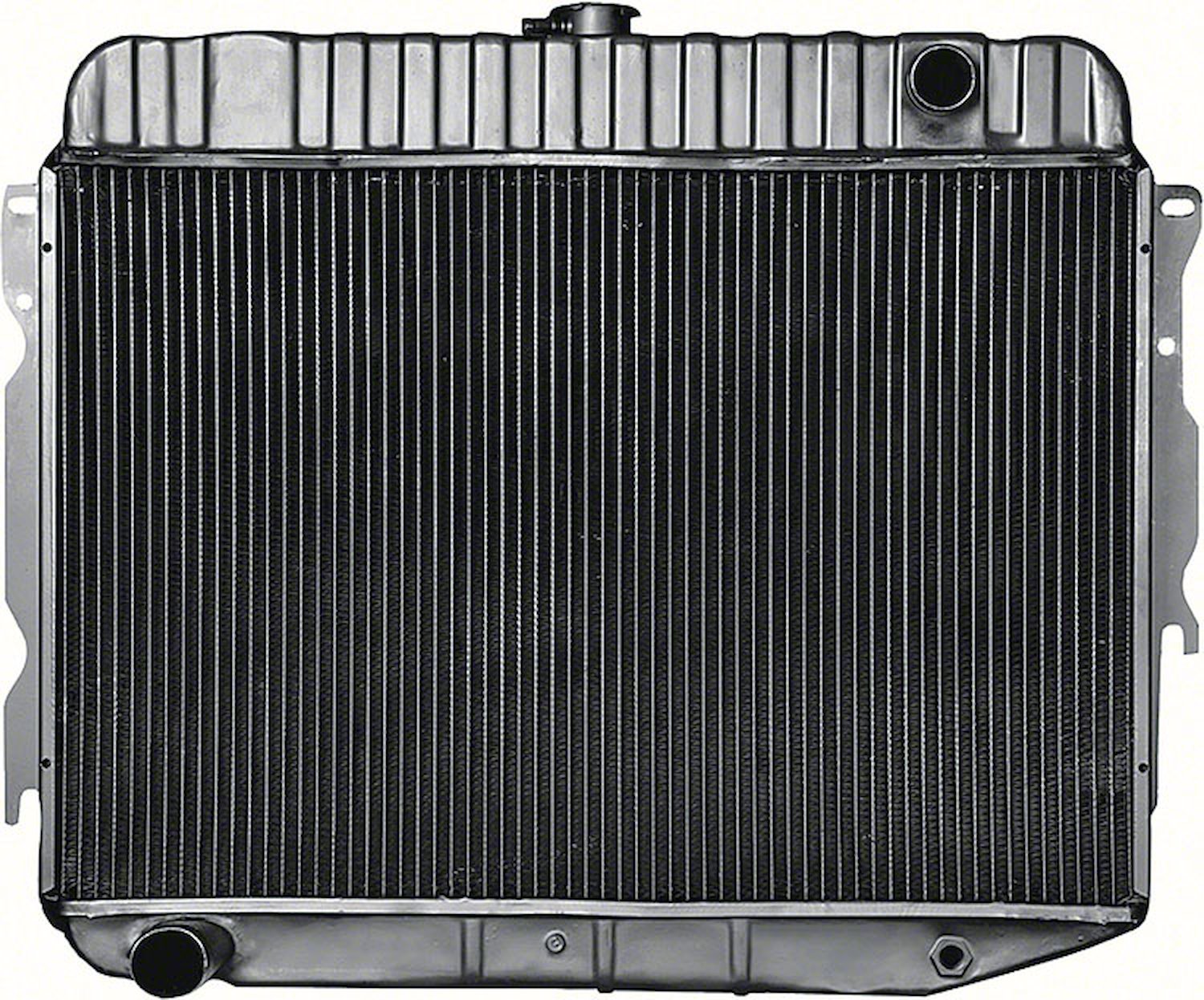MD2290S Replacement Radiator 1970-72 Mopar B/E-Body Big Block V8 With Standard Trans 3 Row 26" Wide