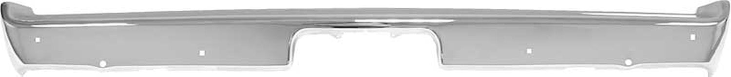 MM1019B Rear Bumper 1970-71 Dodge Challenger; Without Jack Slots; Chrome; OER Premier; Show Quality