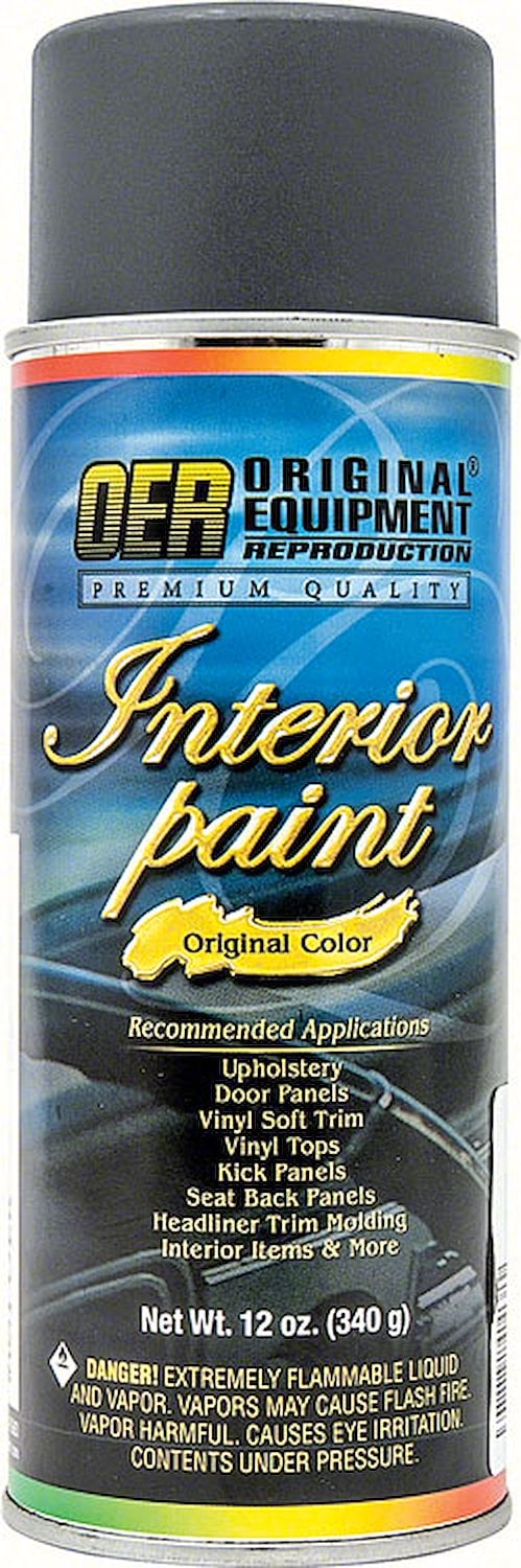 PP833 OER Interior Paint GM; Graphite; 16 Oz. Aerosol Can (Net Wt. 12 Oz.)