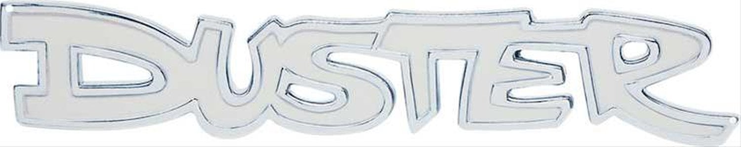 PS500115 Metal Sign Photorealistic; Duster Logo; Measures 20" X 4"