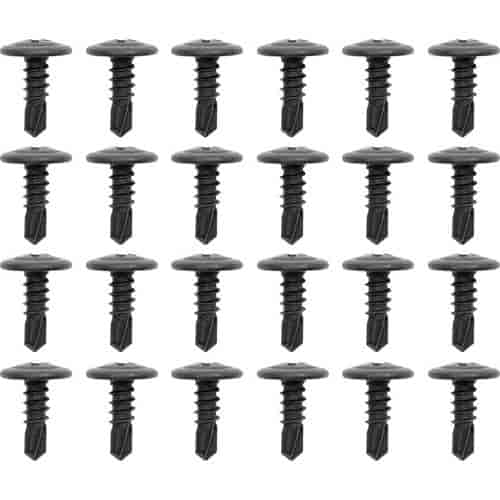 Roof Rail Weatherstip Screws 1967-69 Camaro/Firebird