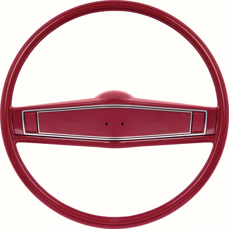 R3494 Steering Wheel Kit 1969-70; Red