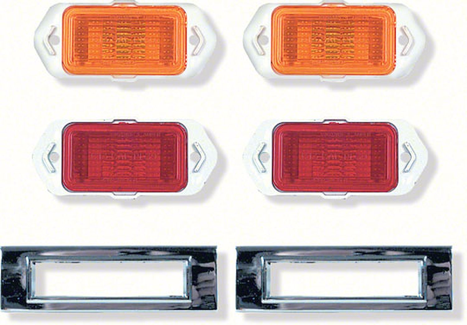 R5013 Side Maket Lamp Kit 1969 Camaro Side Marker Lamp Kit