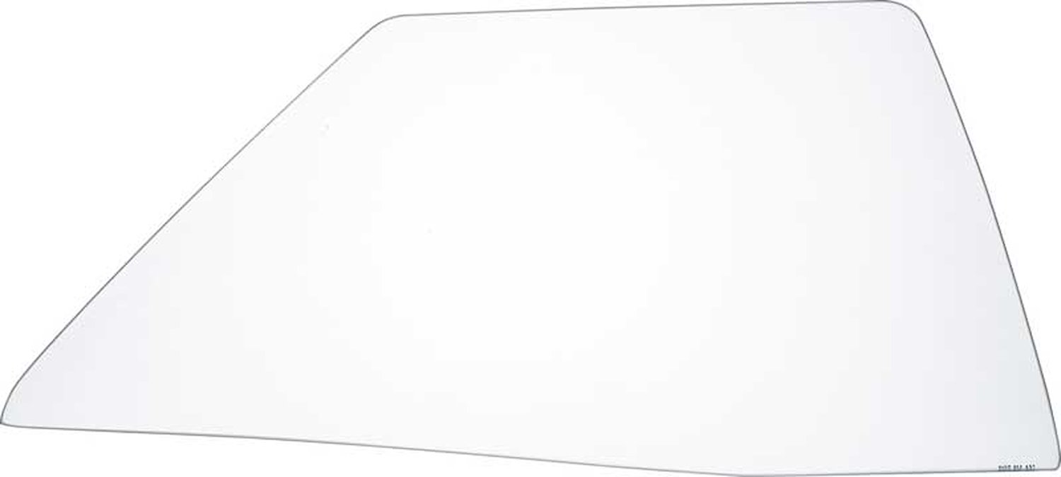 RD3486C Rear Door Glass; 1965-68 Impala / Full-Size 4 Door Station Wagon Clear; RH