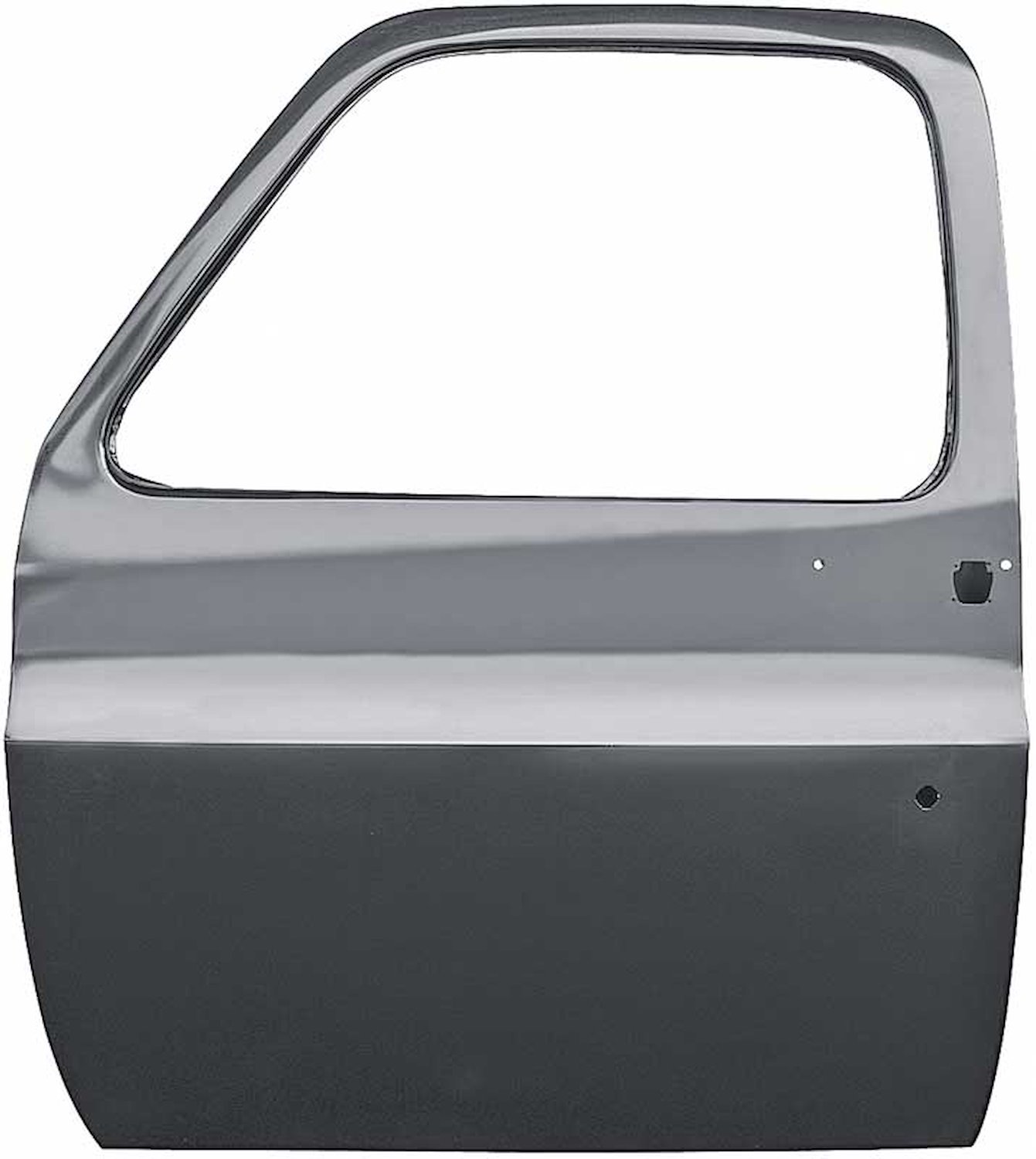 T70132 Front Door Shell 1977-91 Chevrolet, GMC Truck; Drivers Side; EDP Coated
