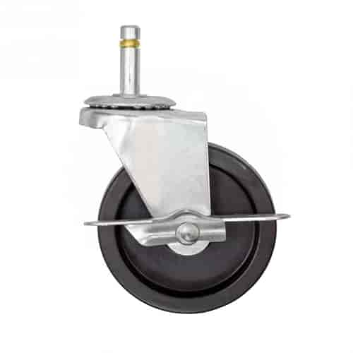 4" X 2" SWIVEL CASTER W/L