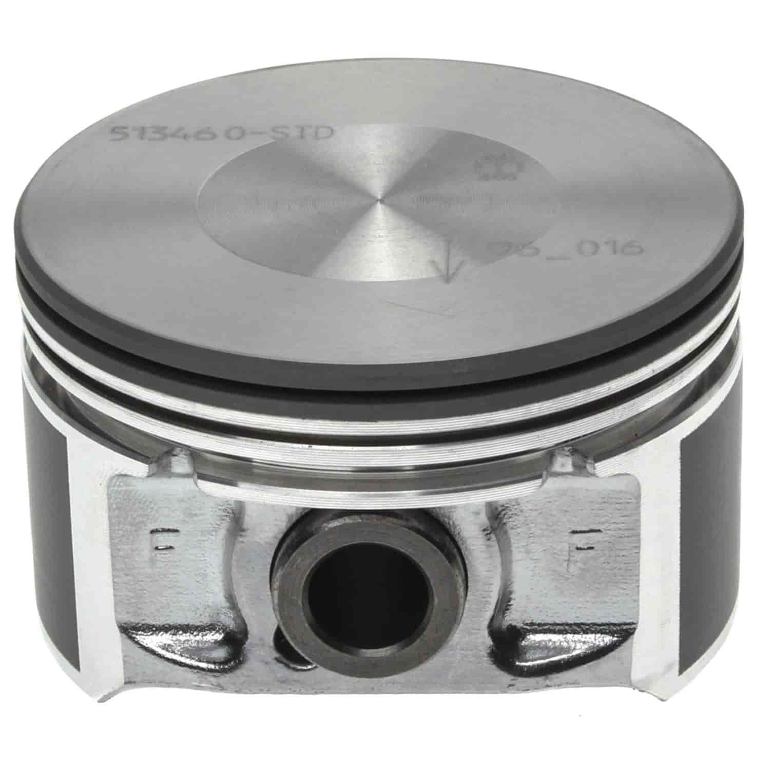 Piston and Rings Set 1998-2010 Chrysler V6 2.7L DOHC with 3.39"/86.0mm Bore (Standard)