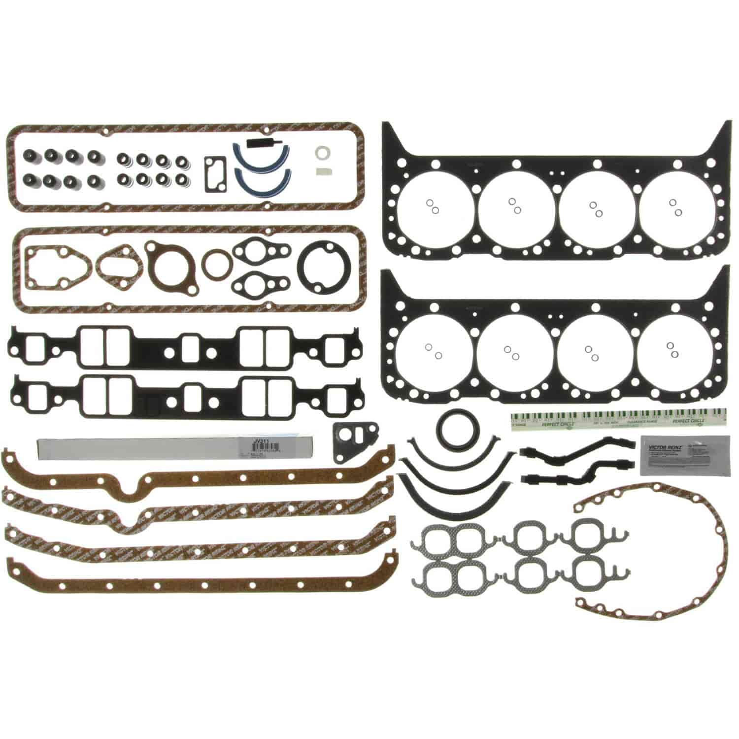 Performance Full Engine Gasket Set 1957-1985 Small Block Chevy 350ci