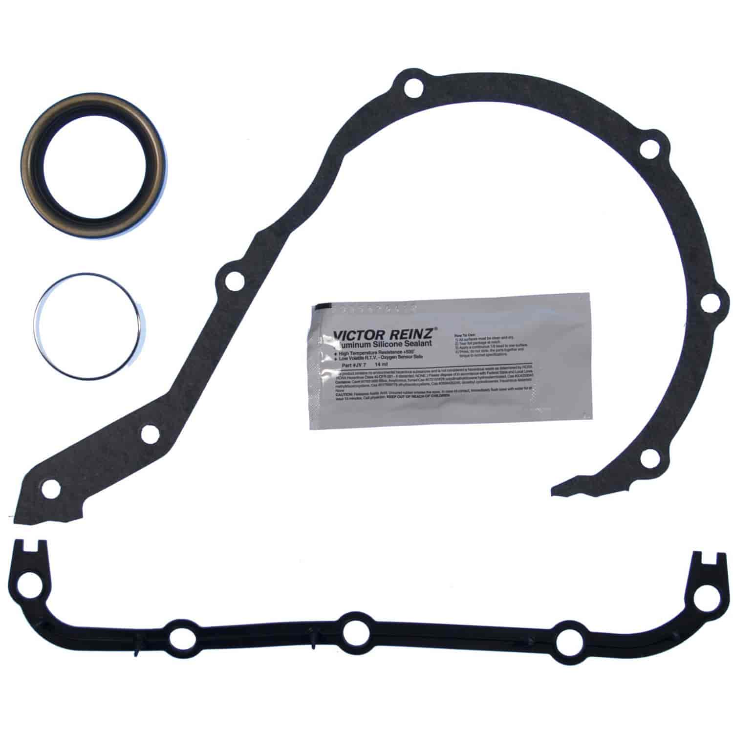 Clevite MAHLE Timing Cover Set Ford-Pass Trku0026Ind 240 300 65-94 Contains  Repair Sleeve Option To JV867