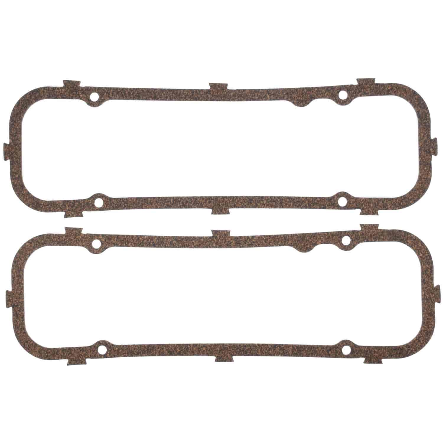 Valve Cover Gasket Set 1977-1987 Buick V6 196/231/252 (3.2/3.8/4.1L) in Cork-Rubber