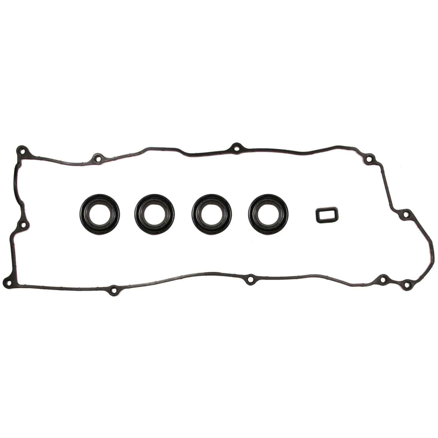 Valve Cover Gasket Set for 1995-1999 Nissan 1.6L (Aluminum Valve Cover) in Molded Rubber