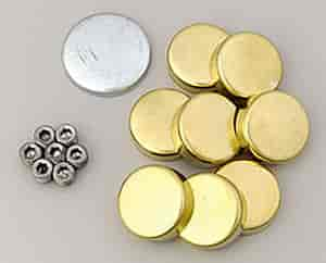 Brass Freeze Plug Kit Small Block Chevy 400